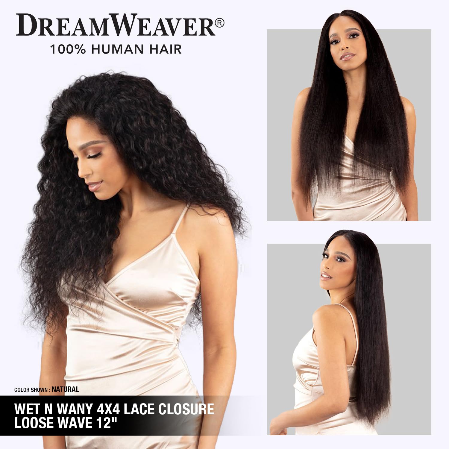 ベアモデル　ラドン Amazon.com : ModelModel Virgin Human Hair Dream Weaver Wet n Wavy