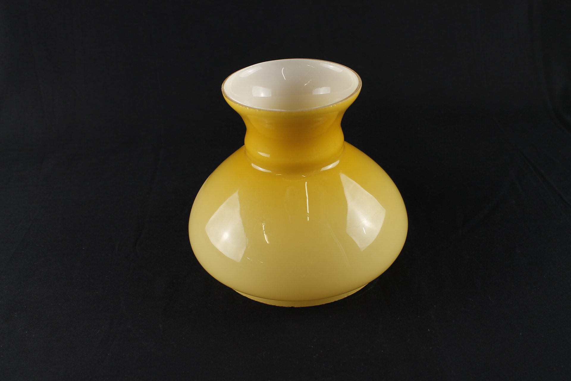 Paralume in vetro ricambio colore ambra per lampada - Ø 14,4 cm