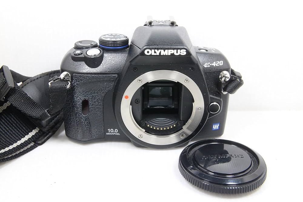 OLYMPUS デジタル一眼レフカメラ E-420 オリンパス ニュースリリース： 世界最薄・最小※、「AFライブ