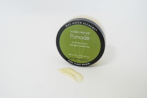 Miniatura 7 de MGA - Pomada vegana para el cabello, fórmula orgánica de rescate del cuero cabelludo para nutrir el cabello, producto unisex para el cabello que