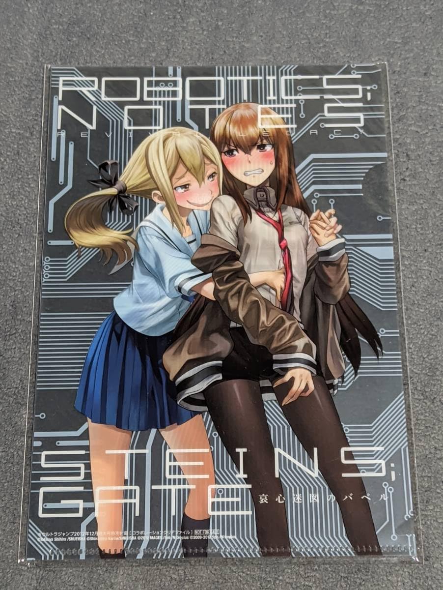 Amazon.co.jp: クリアファイル シュタインズゲート & ロボティクス