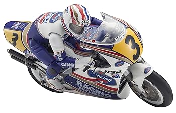京商ハングオンレーサーNSR サーボ アンプ 受信機付き Amazon | 京商 1/8 電動ハングオンレーサー ホンダ NSR500 1991