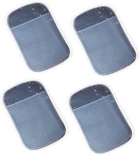 Uonlytech 4 Peças Tapete Pegajoso Para Montagem De Telefone De Carro Para Painel De Carro Anti-Traço De Carro Suporte De Telefone De Carro Carcan Anti Tapete De Painel Almofadas