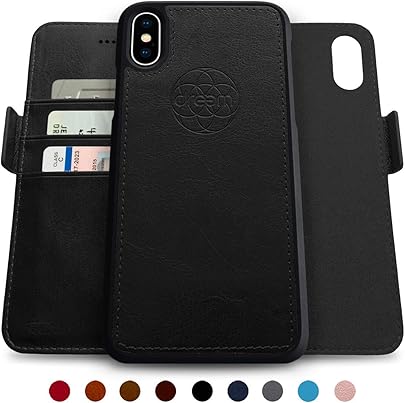 dreem Fibonacci 2-in-1 Wallet-Case for iPhone amp XS Magnetic Detachable Shock-Proof TPU Slim-Case Wireless Charge RFID Protection 2-Way Stand Luxury Vegan Leather Gift-Box Black dreem Fibonacci 2-in-1 Wallet-Case for iPhone amp XS Magnetic Detachable Shock-Proof TPU Slim-Case Wireless Charge RFID Protection 2-Way Stand Luxury Vegan Leather Gift-Box Black