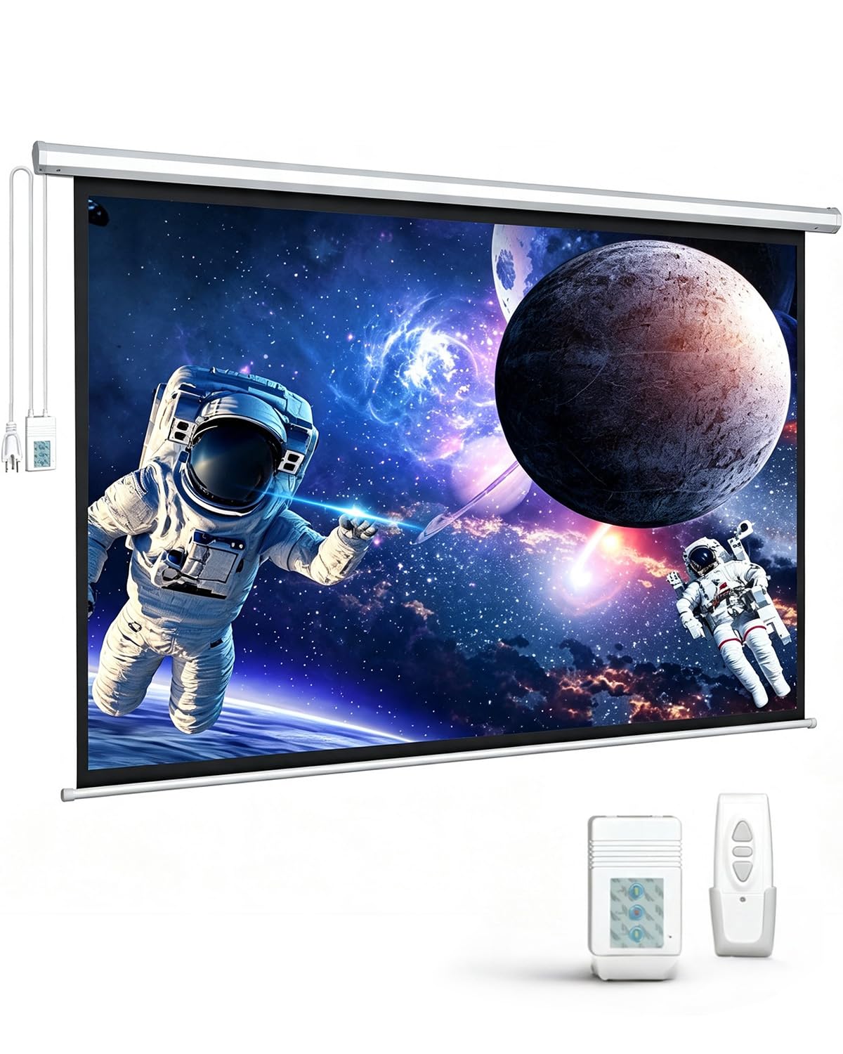 Amazon.com: DINAH 100 Inch Electric Projector Screen with Remote