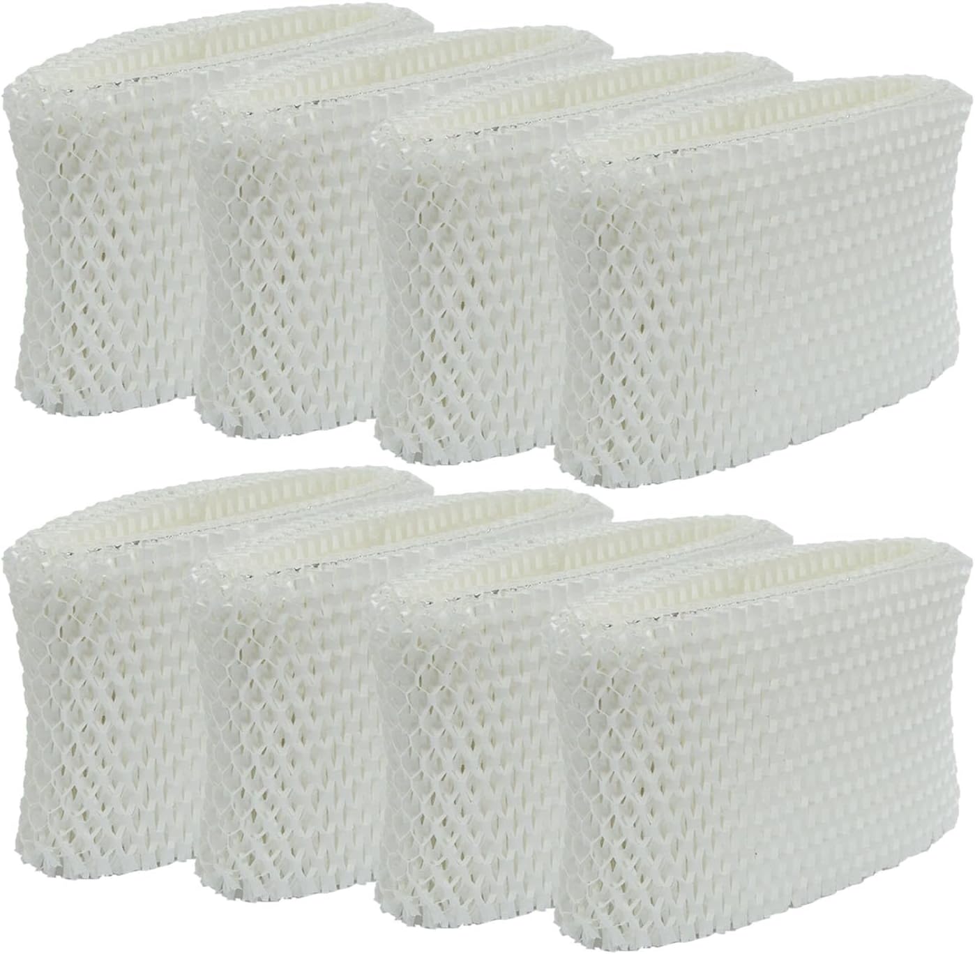 PUREBURG 8-Pack WF2 Wick Filters Compatible with Kaz Vicks WF2 Vicks V3100 V3500N V3500 V3700 V3800 V3900 Kaz 3020 Sunbeam 1118,Honeywell HCM-350 HCM-630 HCM-300T Relion WA-8D Enviracaire ECM-500