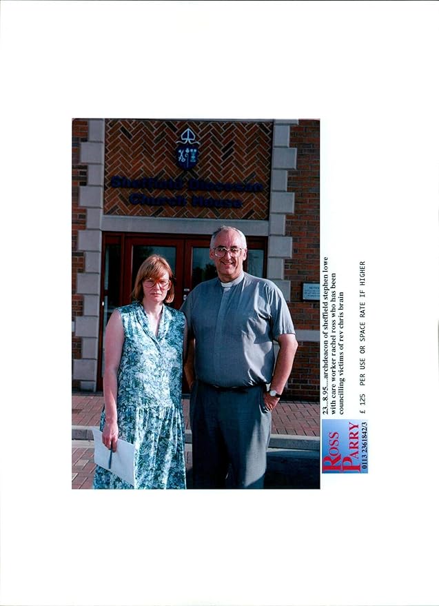 Archdeacon of Sheffield Stephen Lowe with Care Worker