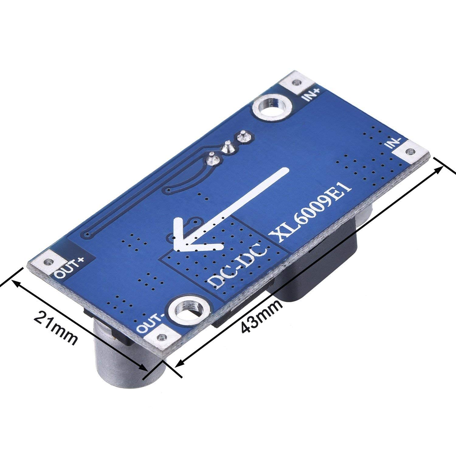 XL6009 Regulador Elevador Tension DC-DC Booster Step-up Alimentador