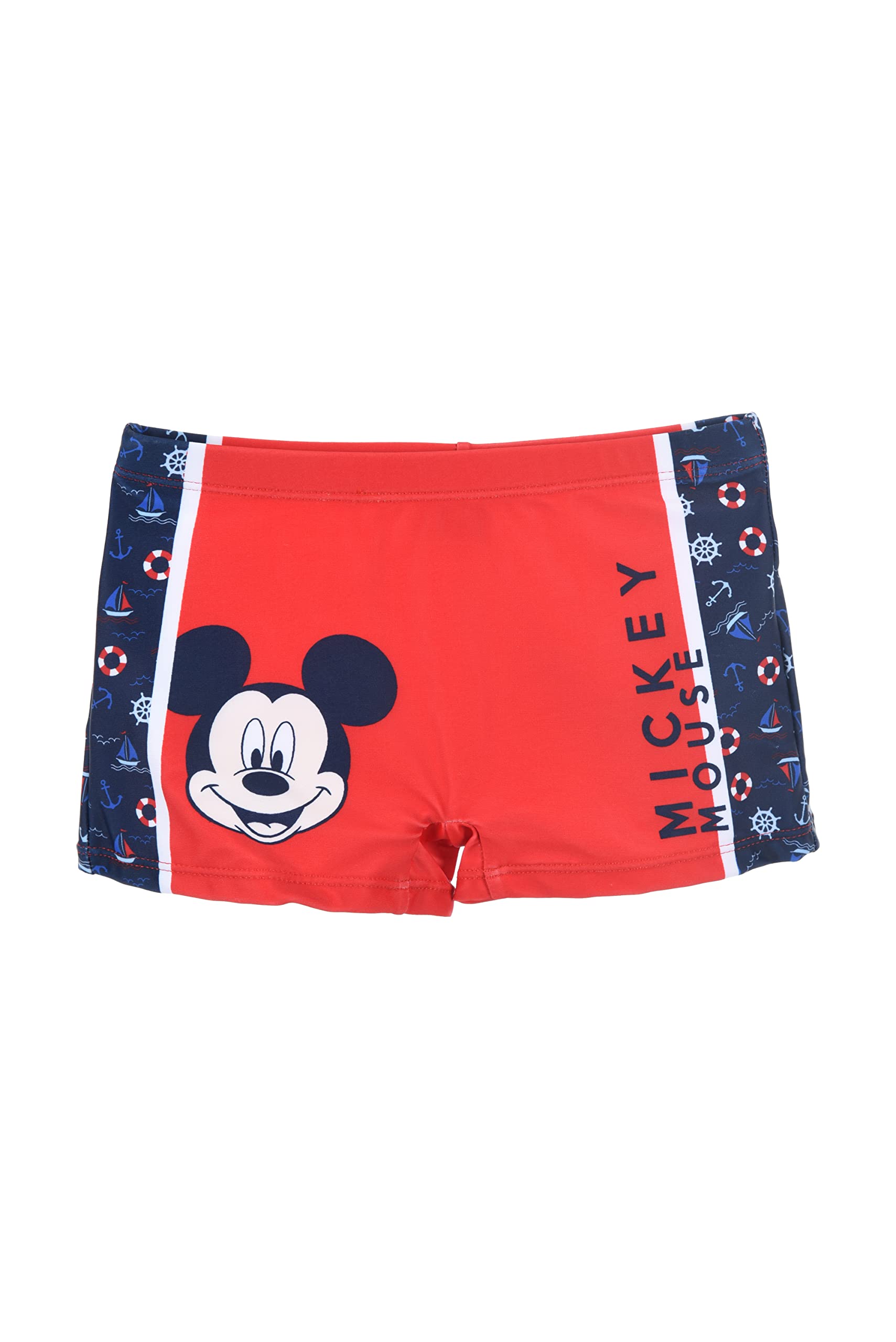 Disney Mickey Mouse Bañador Niño, Bañador Natación Infantil, Shorts de Baño Clasicos, Secado Rápido, Tallas 3 a 8 Años