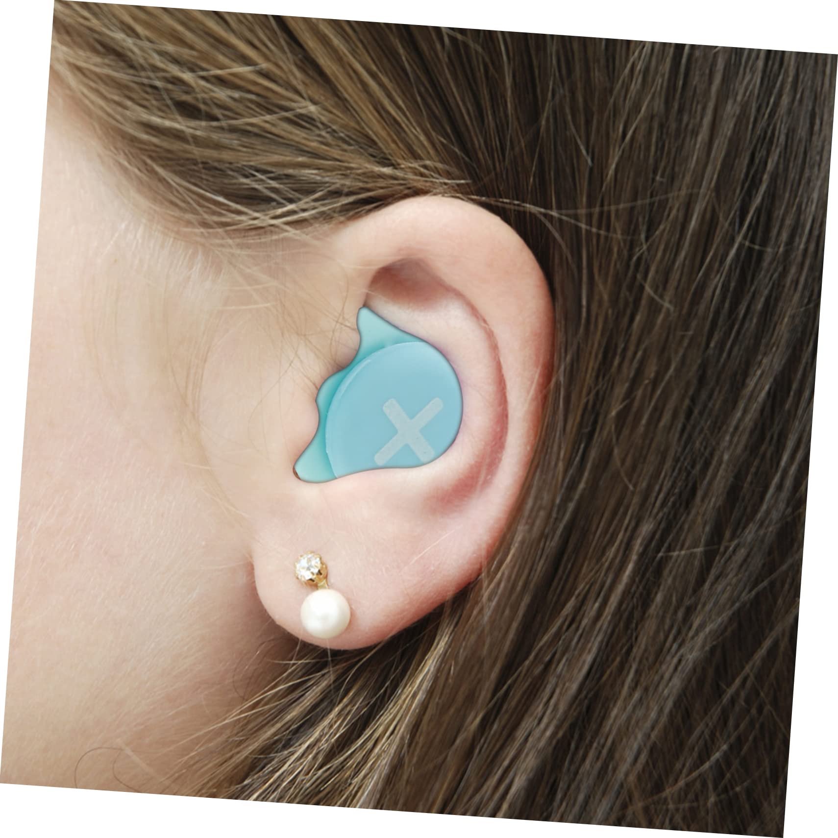 LALAFINA 6ensembles Bouchons Oreilles Silicone Invisibles Pour Sommeil Et De Bruit Réutilisables Et Auditive Pour Et Ronflements Boîte De Rangement