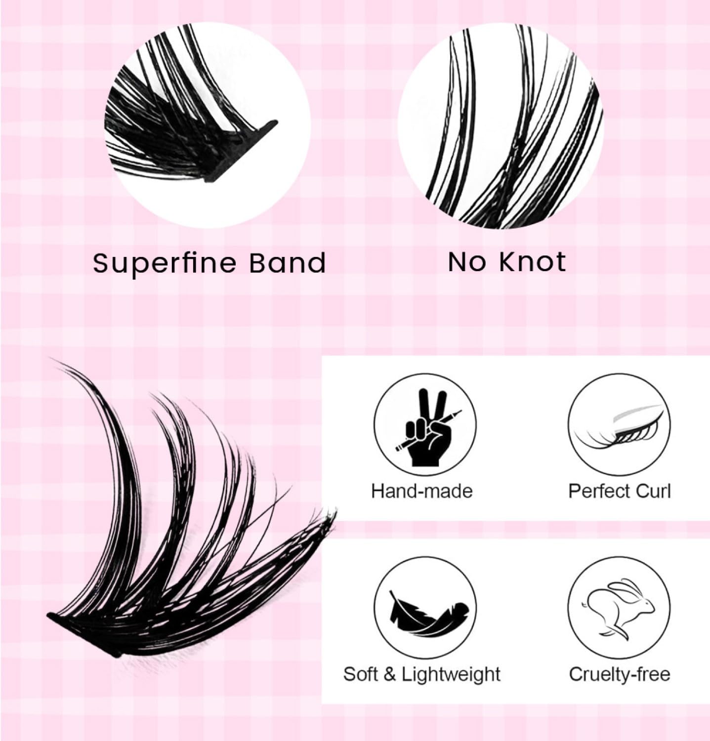 540Pcs Clusters-Lashes 30pro+40pro+50pro+60pro+80pro+100pro Lash Clusters Mixed 8-16mm - Image 4