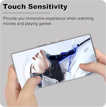 KZIOACSH 2 Pack Screen Protector for Redmagic 11 Air, Ultra Slim 9H Hardness HD Clear Oleo-phobic Coating Anti-Scratch Bubble Free Protective Tempered Glass Film for Redmagic 11 Air