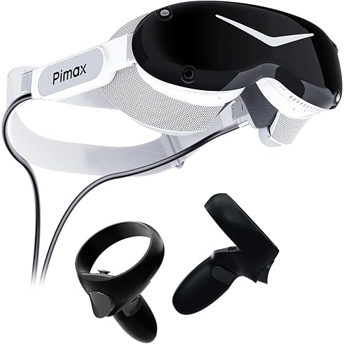 Pimax Dream Air Slam VR Headset-3840 x 3552 Per Eye, 110° FOV with Pimax's ConcaveView Optics, Virtual Reality PC VR Headset + with Controllers