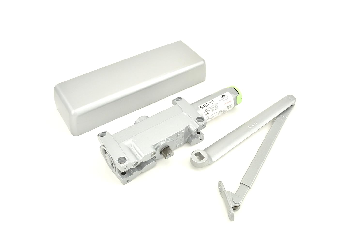 LCN 4021RH 4021 689 Regular Aluminum Closer with Thru Bolts, Right Hand