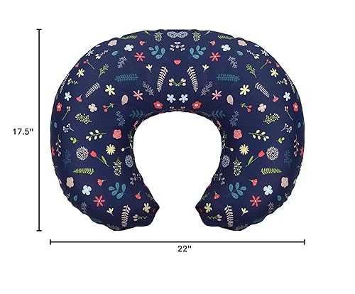 Miniatura 5 de Almohada de lactancia, almohada de alimentación para bebé con funda de almohada de lactancia extraíble, esencial de lactancia ergonómica para