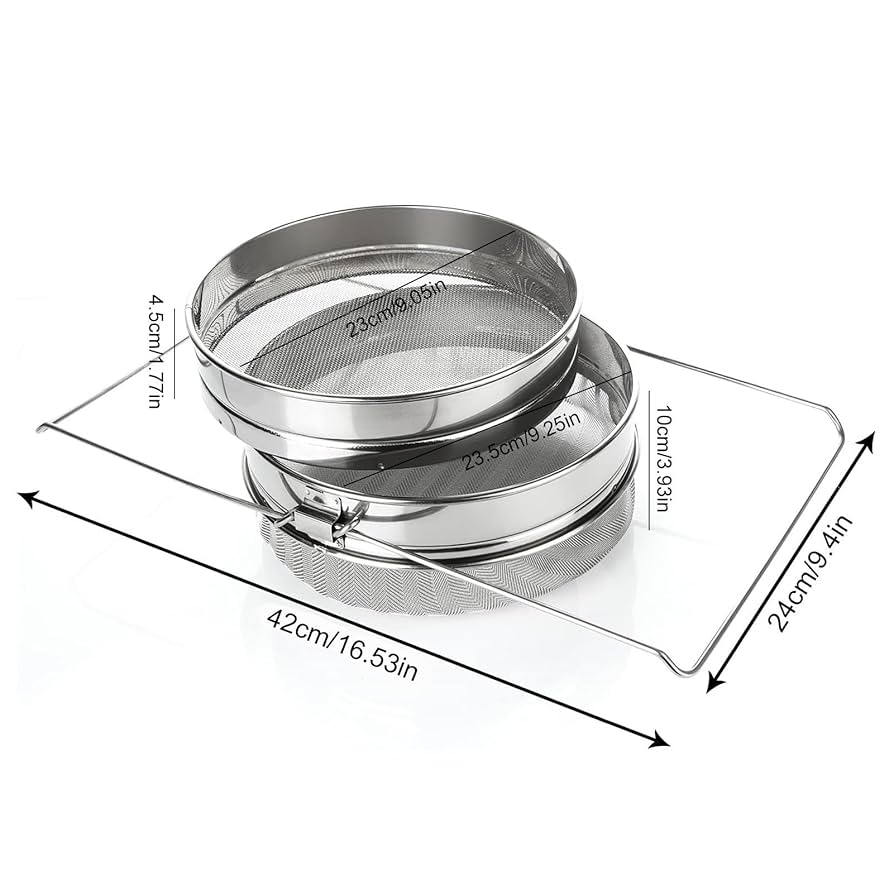 ハニーストレーナー 蜂蜜抽出器 Amazon.co.jp: Fnggd ハチミツストレーナー ステンレススチール