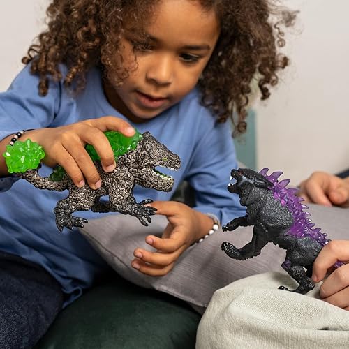 Vista 9 de Schleich Eldrador Creatures - Figura de lobo de piedra de 6 pulgadas, divertida figura de animal de fantasía para juegos imaginativos para niños