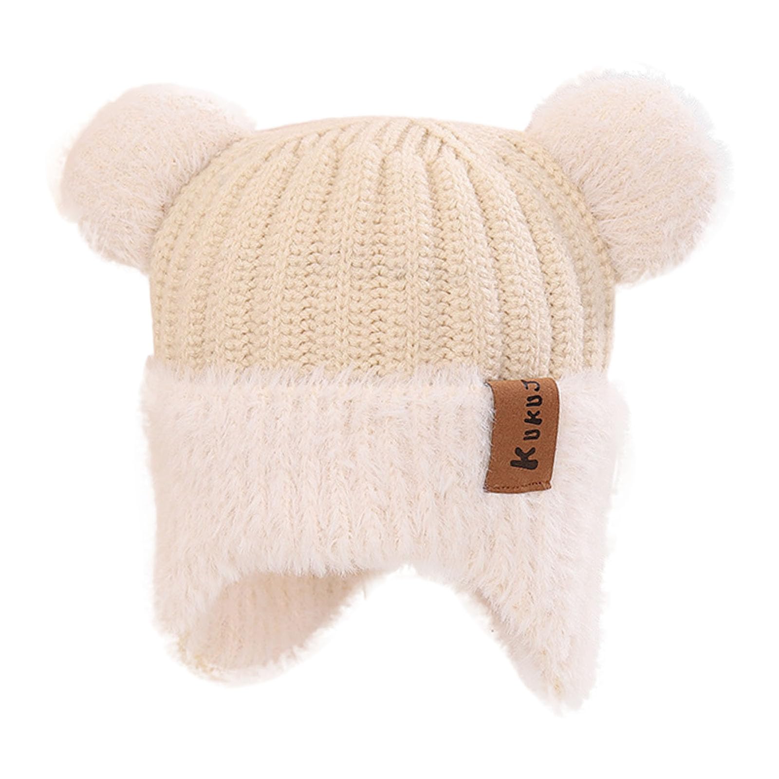 Mad Winter Hat New Pattern Simple and Cute Solid Color Autumn and Winter Thickened Warm Comfortable Hat Aviation Hat
