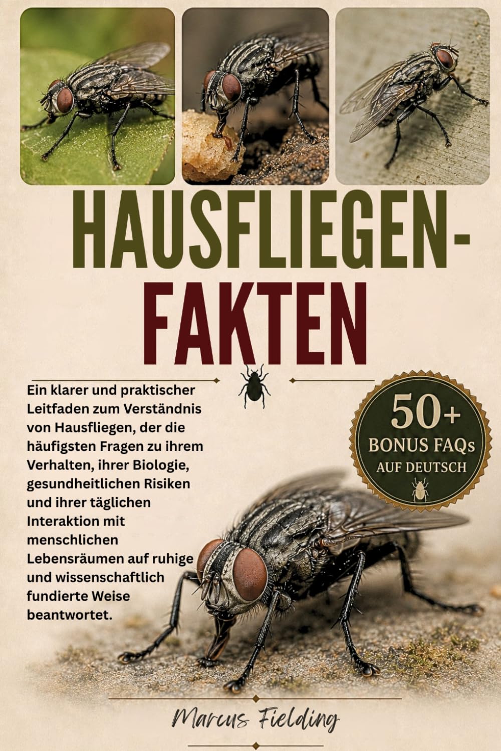 HAUSFLIEGEN-FAKTEN: Ein klarer und praktischer Leitfaden zum Verständnis von Hausfliegen, der die häufigsten Fragen zu ihrem Verhalten, ihrer ... mit menschlichen Lebensräumen auf ruhige und