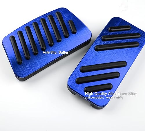 Miniatura 4 de ANFOKAS Para Hyundai Elantra Accent Loniq Kona Venus, para Kia Forte NIRO Rio Rio5 Sedona Seltos Soul Accessories - Cubierta de pedal de pie para