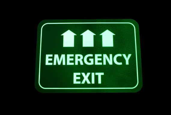 Floor Sign- Emergency Exit