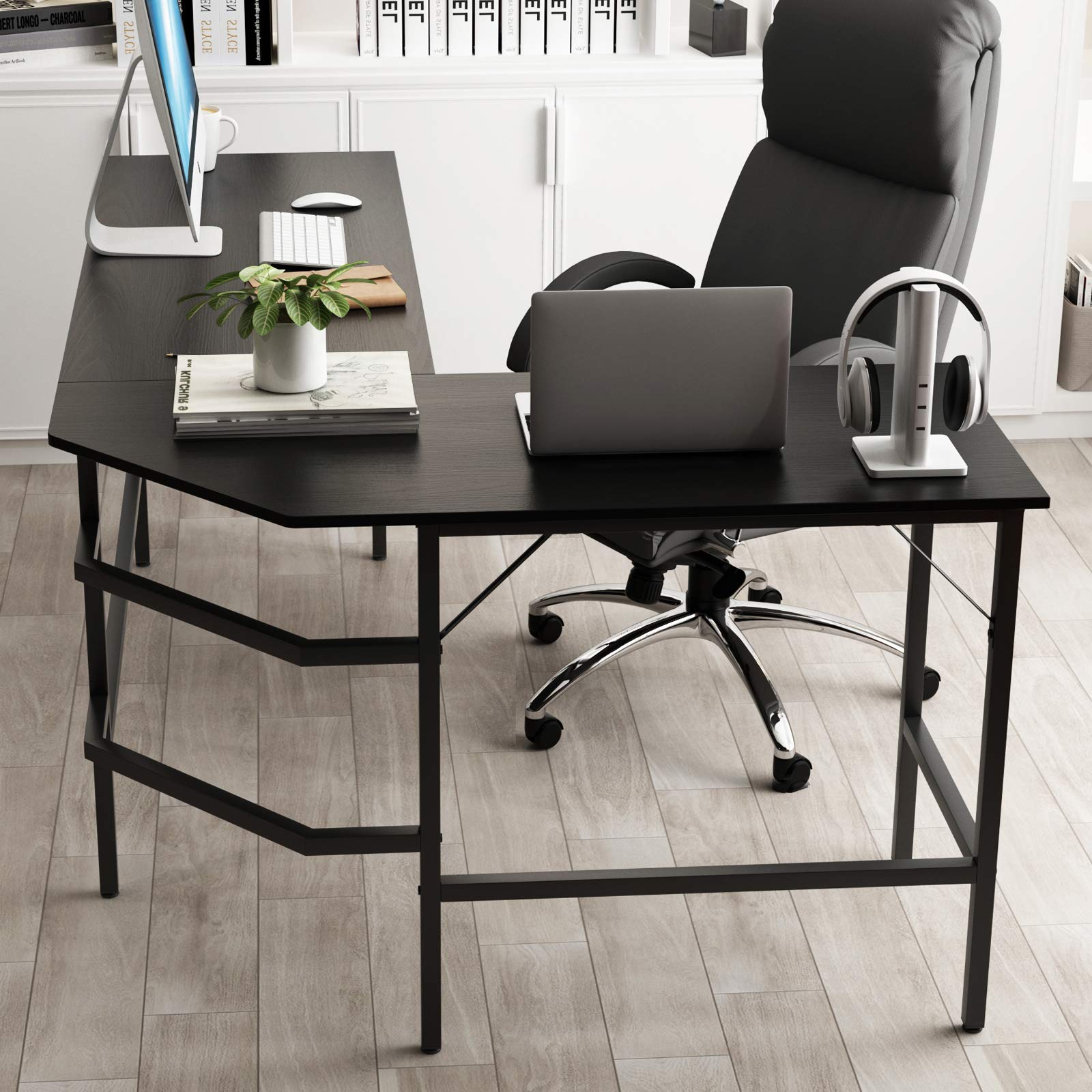 Buy SogesGame 47 x 27 Inches Computer Desk L Shaped Corner Desk Gaming Desk Large Size Home