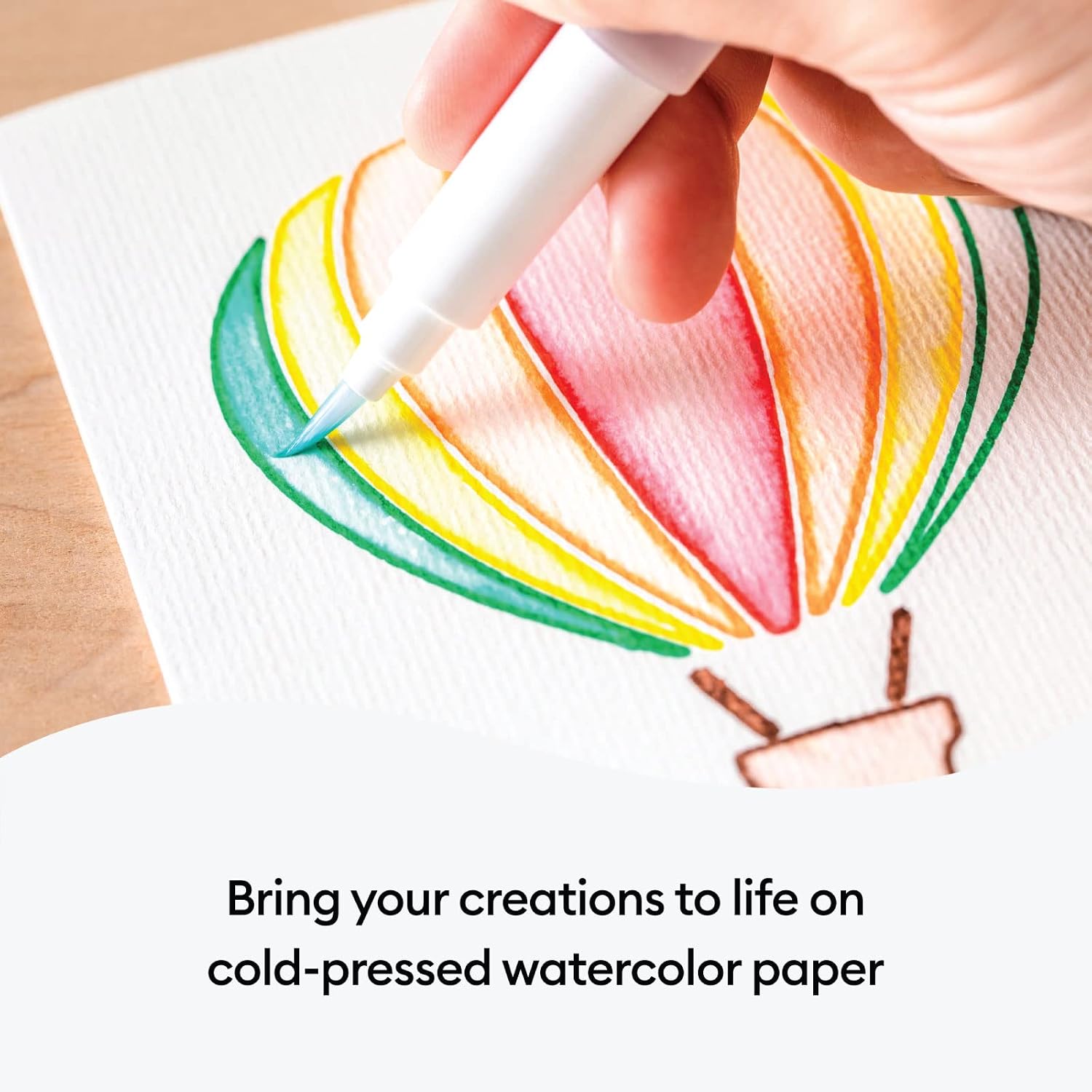 Cricut Cold-Press Watercolor Cards, S40 (12ct) Customizable Blank Greeting Cards with Envelopes, Create Personalized Birthday Cards, Thank You Cards & Invites, Compatible with Cricut Machines