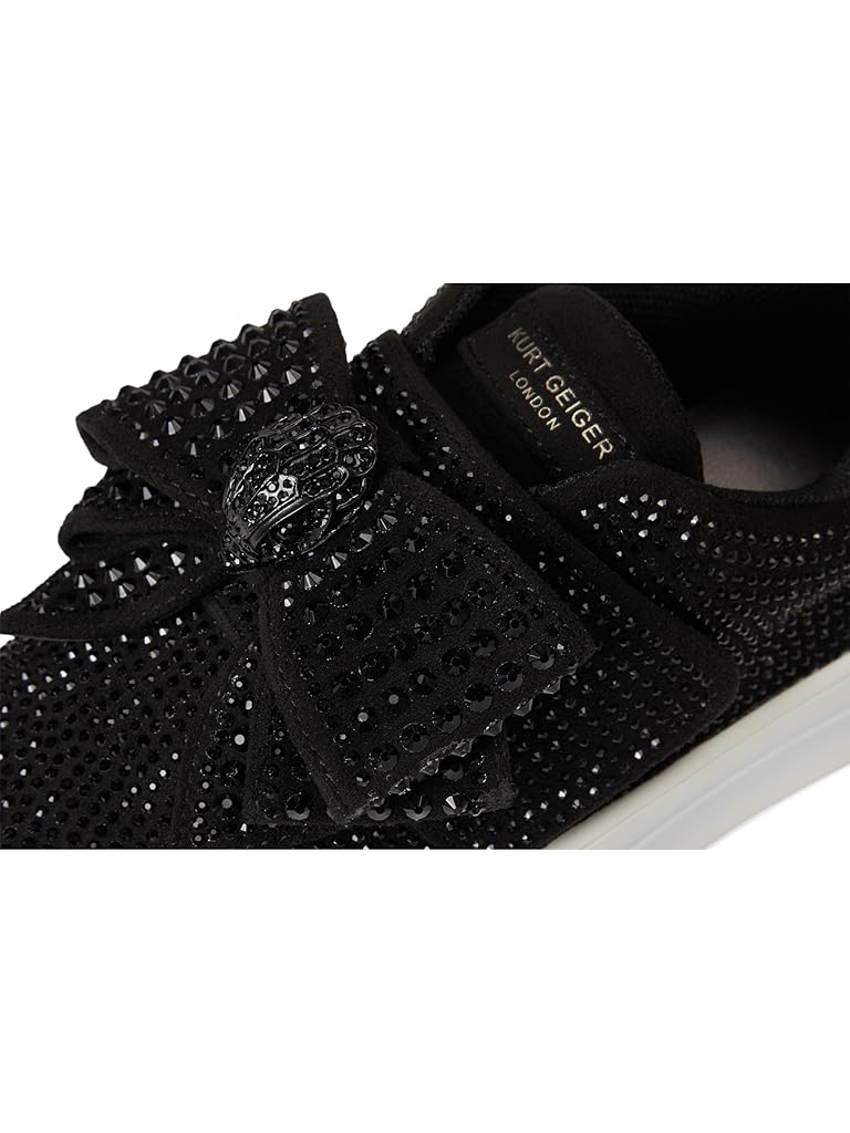Black Kurt Geiger London Mini Laney Bow (Little Kid/Big Kid)