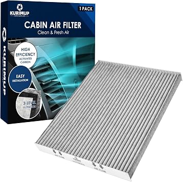 Kurimup CF11776 Premium Cabin Air Filter with Activated Carbon, Fit for Nissan Altima Sedan, Maxima, Murano, Pathfinder, Infiniti JX35, QX60