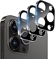 Vista 41 de 3 Pack Tempered Glass Camera Lens Protector for iPhone 12 6.1", Ultra HD, 9H Hardness, Anti-Scratch, Case Friendly, Easy to Install