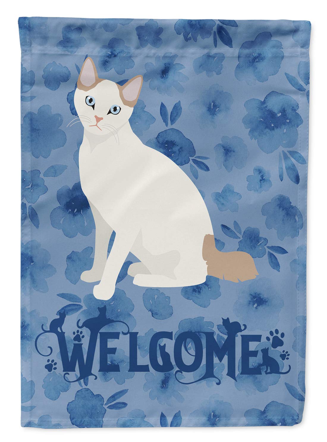Drapeau de bienvenue Bobtail Coréen pour personnaliser une entrée