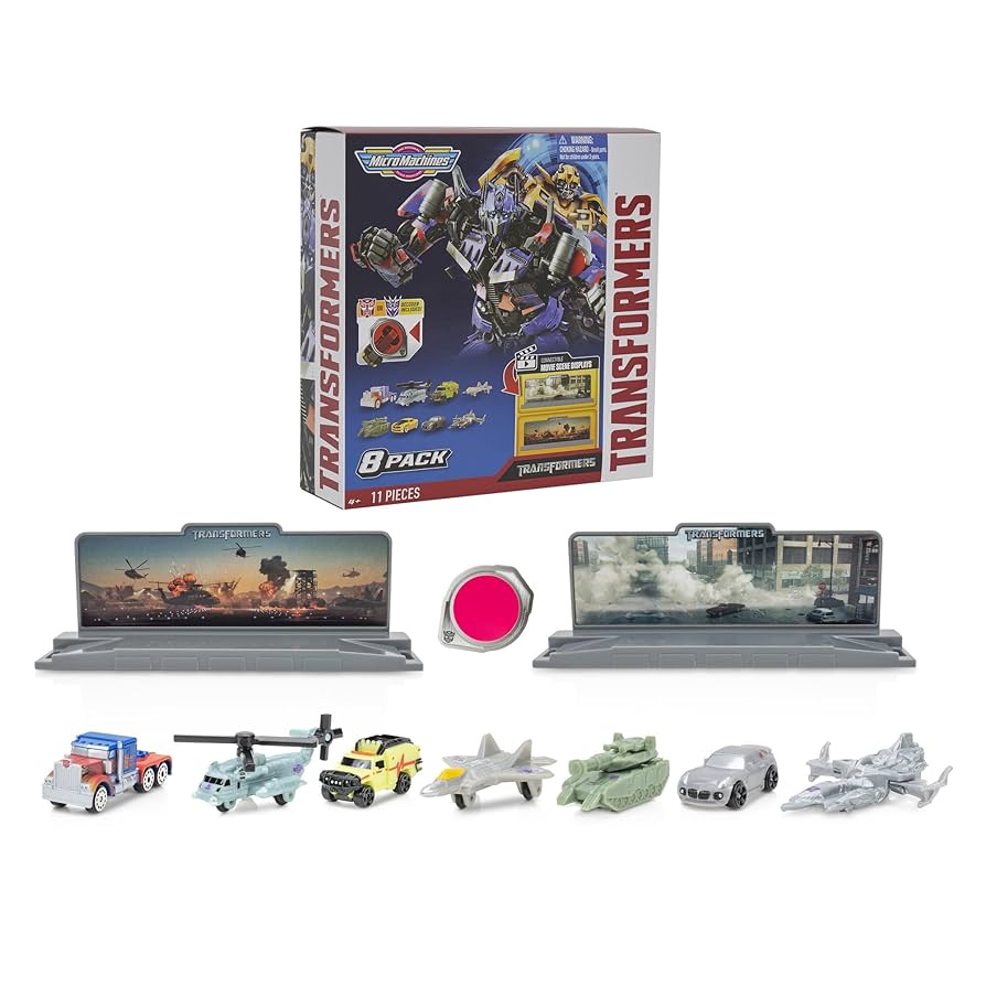 Amazon.com: Micro Machines Transformers 2007 Set - 8 Highly