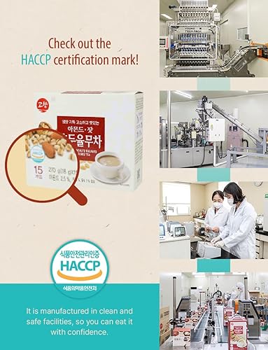 Miniatura 7 de Adderenity KOREAN Té tradicional Almendra Pinenuts Nueces Job's Tears Tea (0.63 oz x 15 bolsitas de té) - GOHYANG