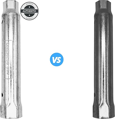 Miniatura 3 de ONENESS 369 Herramienta de mantenimiento universal de calentador de agua de 10 pulgadas, varilla de ánodo hexagonal doble y llave de elementos para