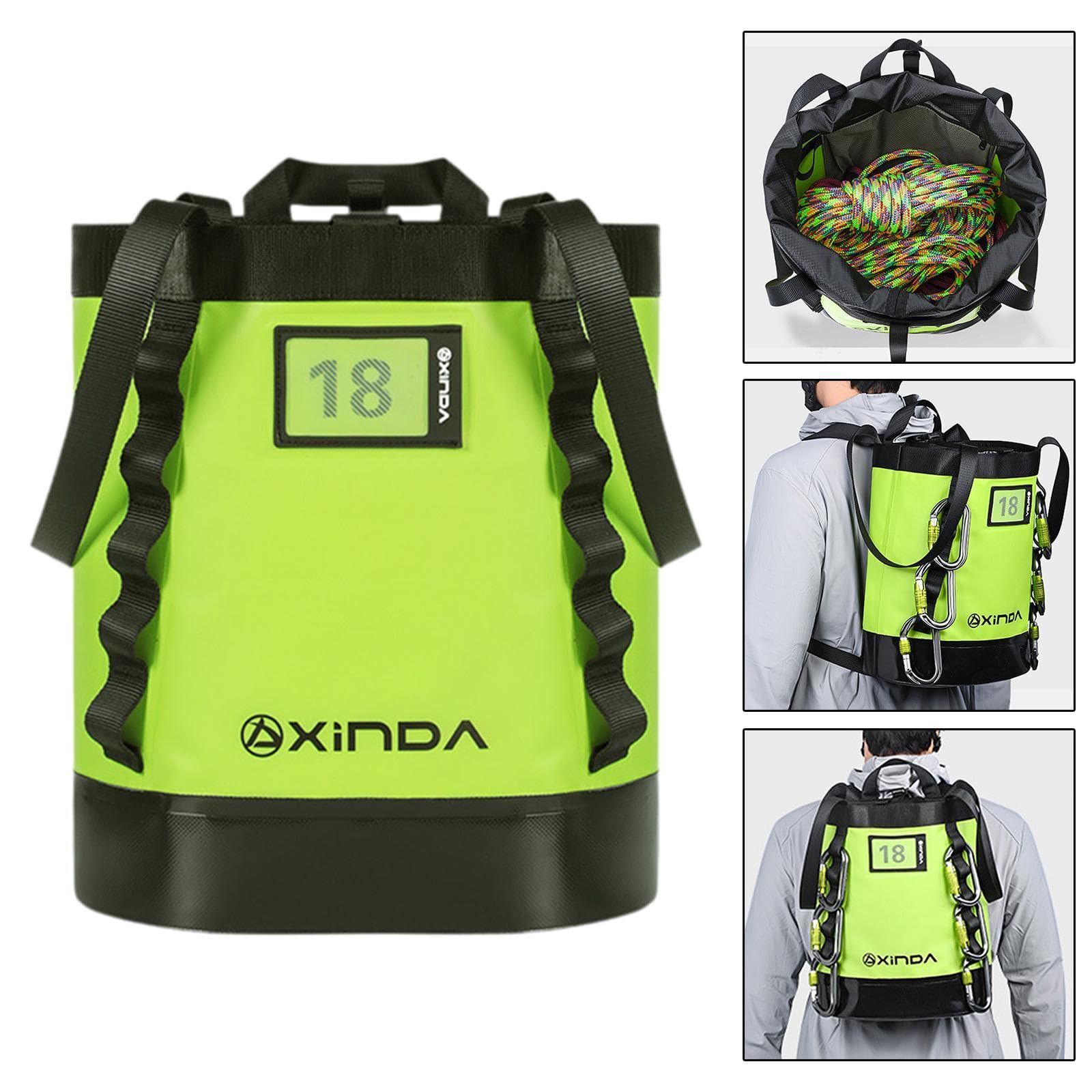 Fenteer Bolsa de Almacenamiento para Cuerda de Equipo de Escalada, para Trabajos de Gran Altitud, Escalada Al Aire Libre, Práctica Y Resistente, para Herramie