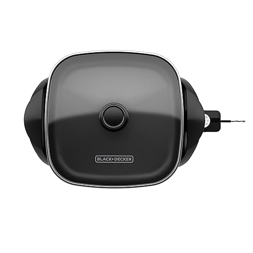 Miniatura 3 de Black & Decker sartén eléctrico, Negro