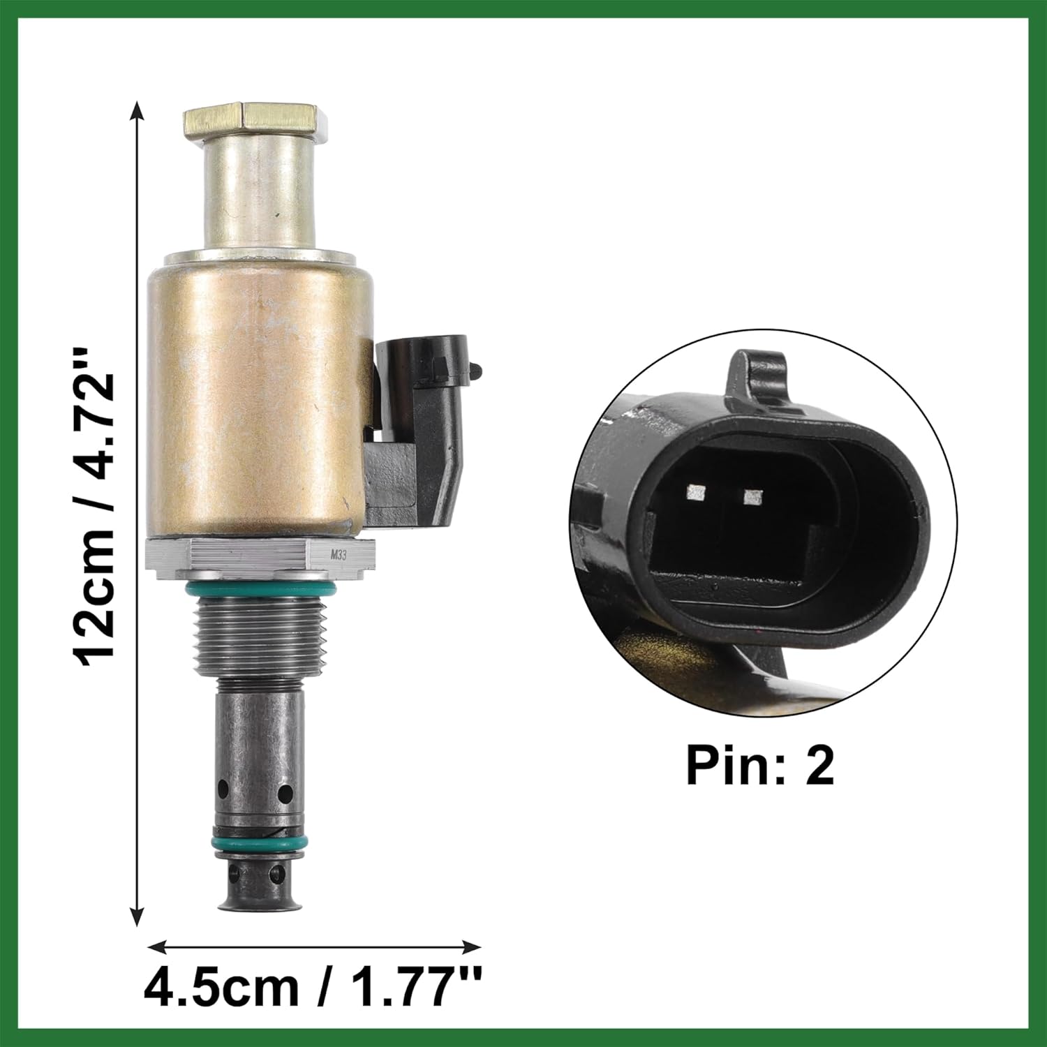 Motoforti 7.3 IPR Fuel Injection Valve Injector Pressure Regulator Fit for Ford F-250 4.9L 7.3L Diesel 1993-1996 No.F81Z9C968AA/F81Z9C968AB - Pack of 5 Long-Lasting