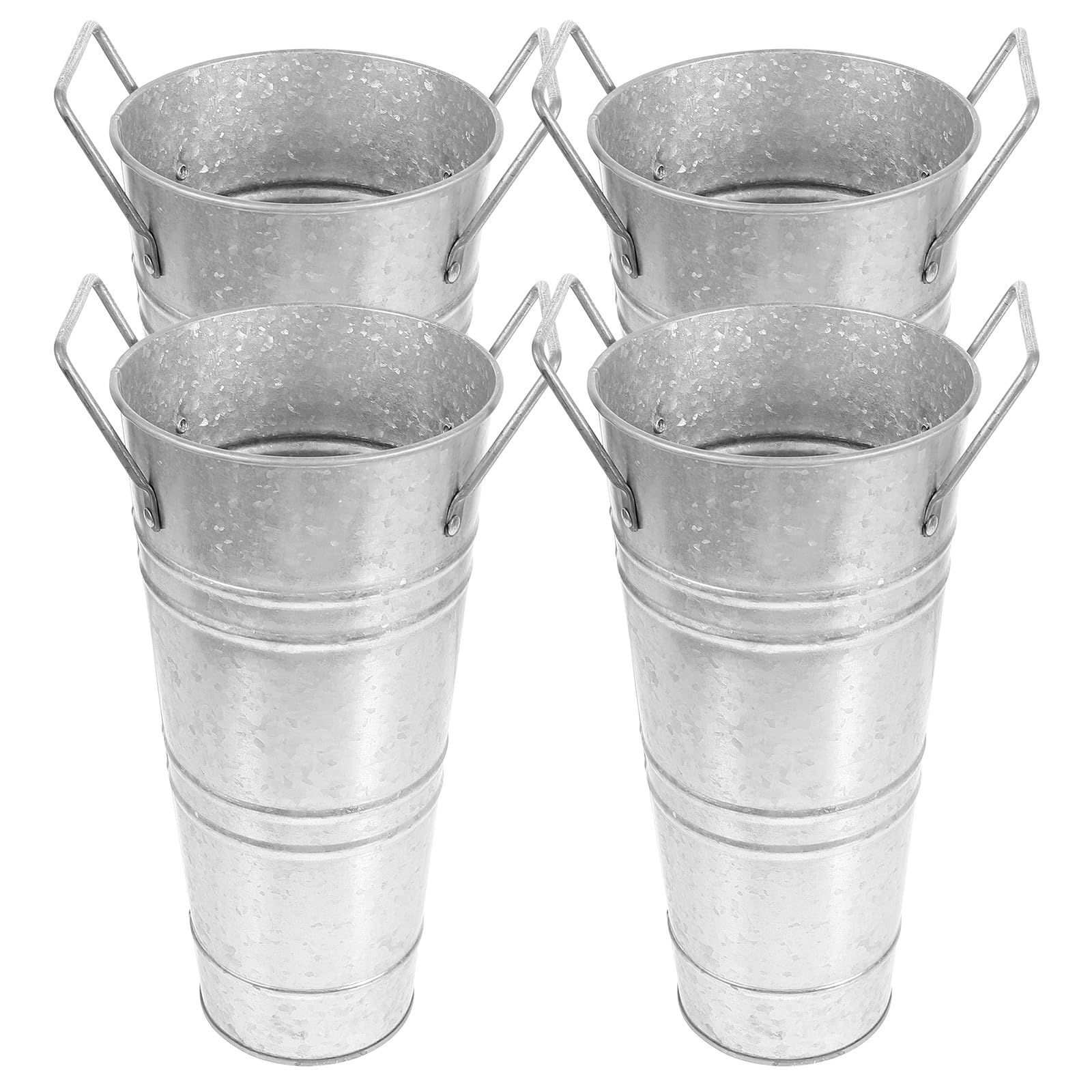 Pots de fleurs vintage Beavorty, vase décoratif et organisateur en métal