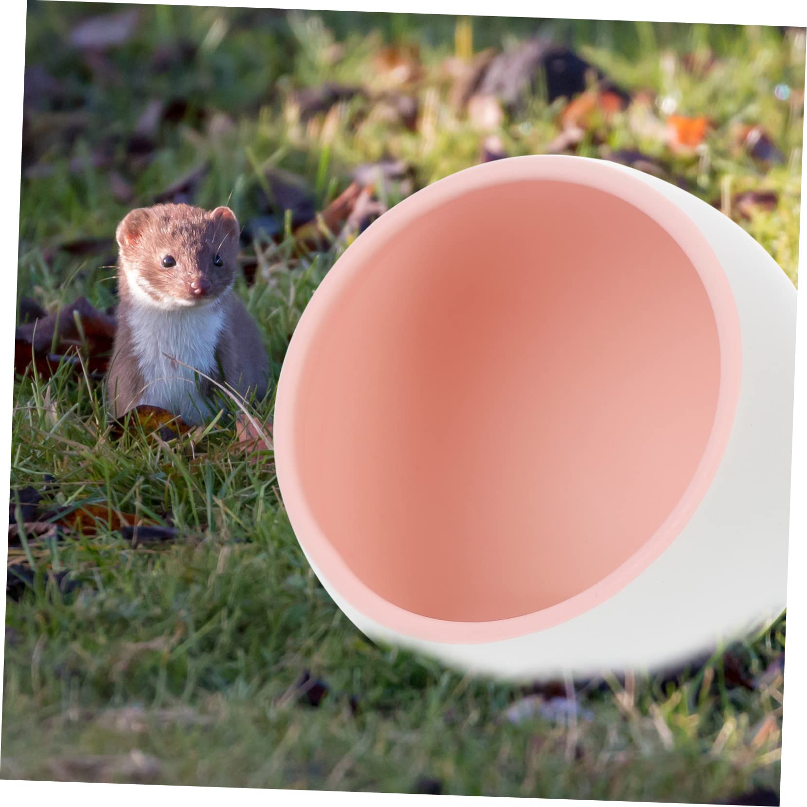 Kreatives Keramiknest für Hamster aus Robustem Material Modisches Hamsterhaus mit Tragbarem Design als Kühlhaus im Kleinen Käfig