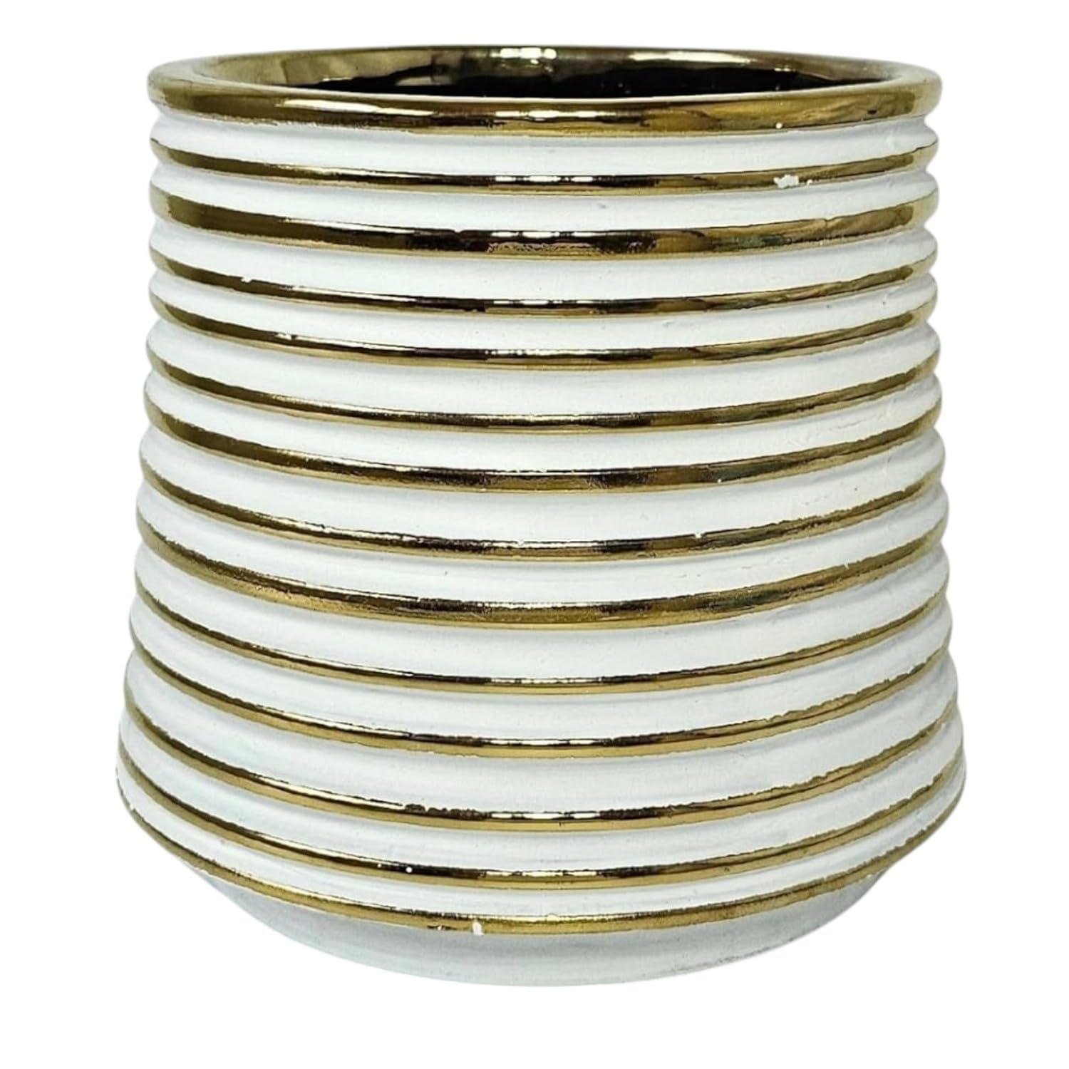 Round Ceramic Flower Pot - Modern & Boho Decor -11 Round Ceramic Flower Pot - Modern & Boho Decor -11