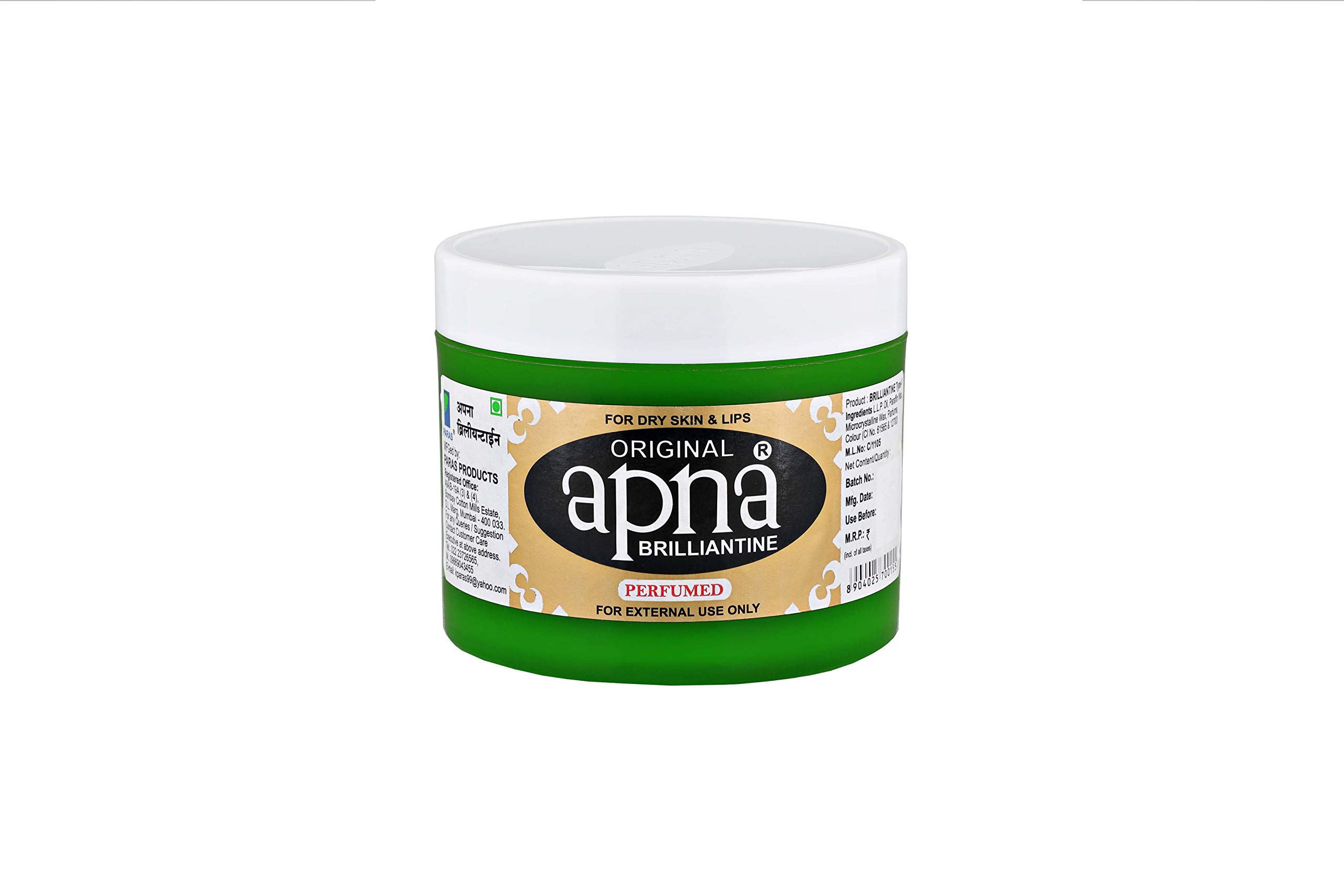 Apna Brilliantine - perfumed petroleum jelly (200gm container)-picture-16