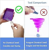 Vista 3 de Contenedores de almacenamiento para pintura con diamantes, Caja de almacenamiento de 60 ranuras para accesorios y herramientas de arte con diamantes