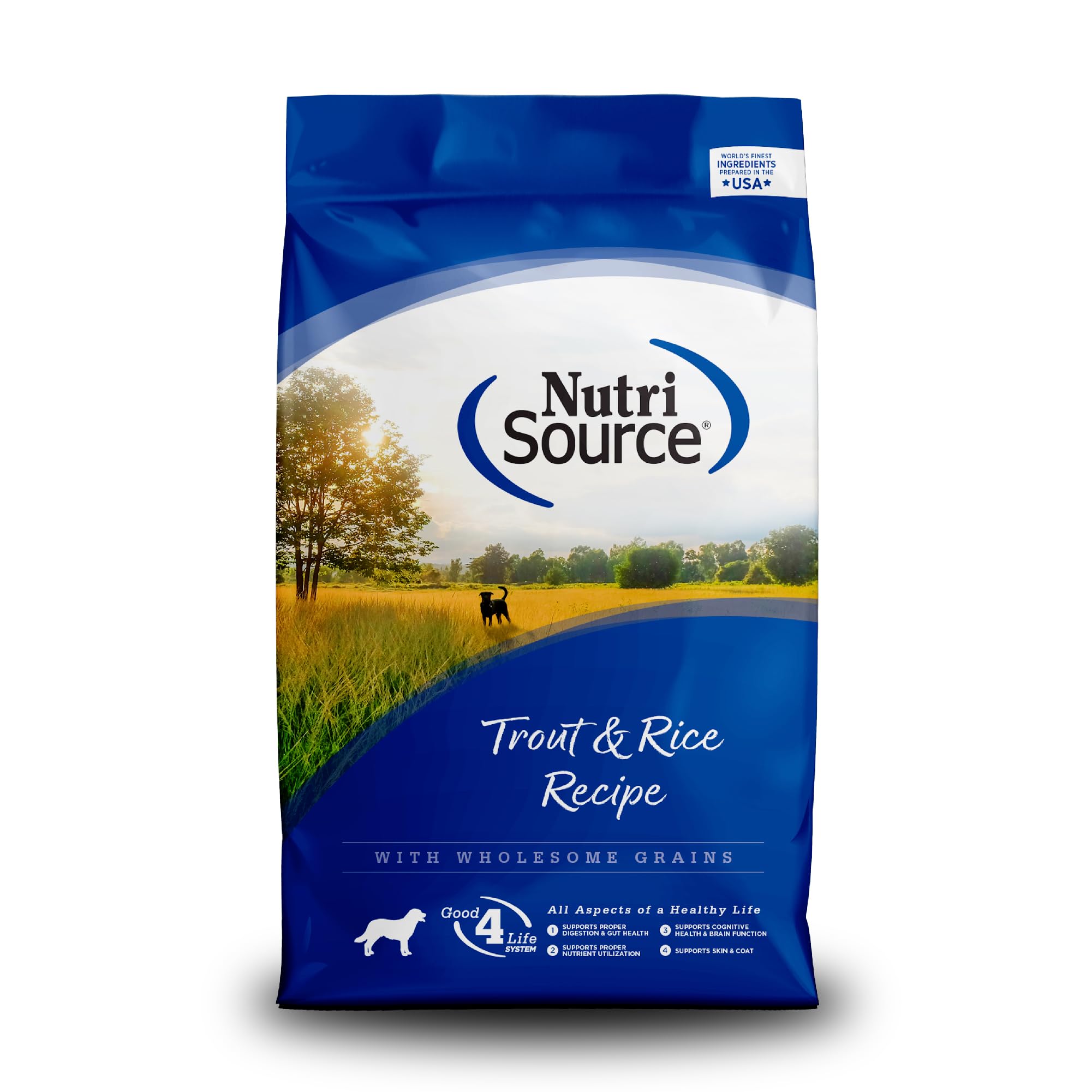 NutriSource Trout and Rice Dry Dog Food