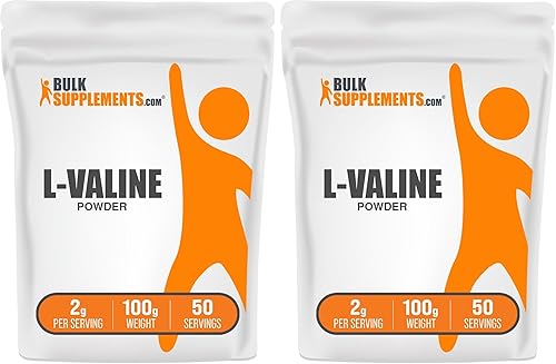 Miniatura 10 de BULKSUPPLEMENTS.COM L-Valina en polvo  Suplemento de valina, aminoácidos BCAAs en polvo  Suplemento de aminoácidos esenciales, apoyo energético, sin