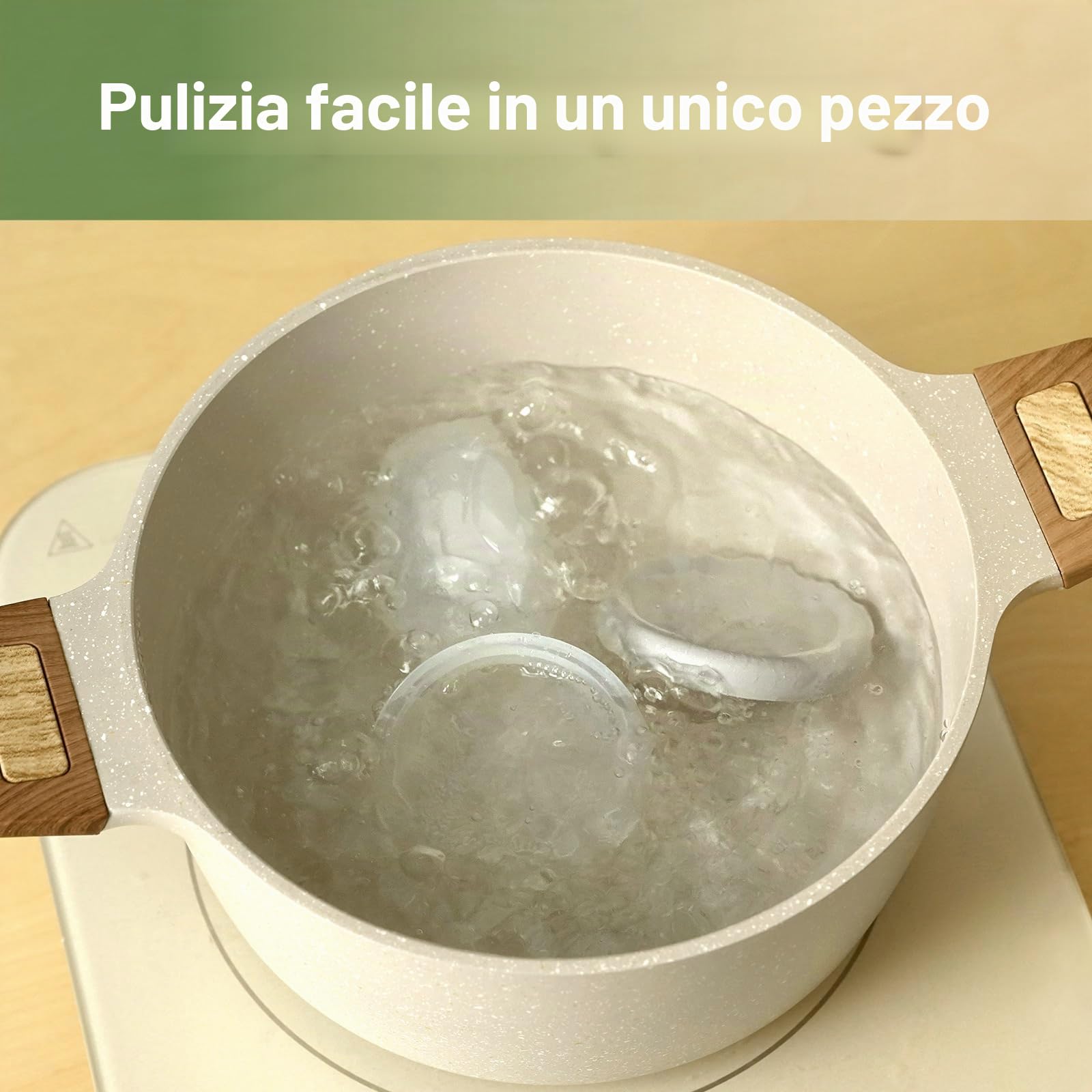 haakaa 100 ML Tiralatte in Silicone Con Coperchio, Trasparente Tiralatte Manuale, Raccolta Latte, Sano e Innocuo, Salva Ogni Goccia di Latte Materno