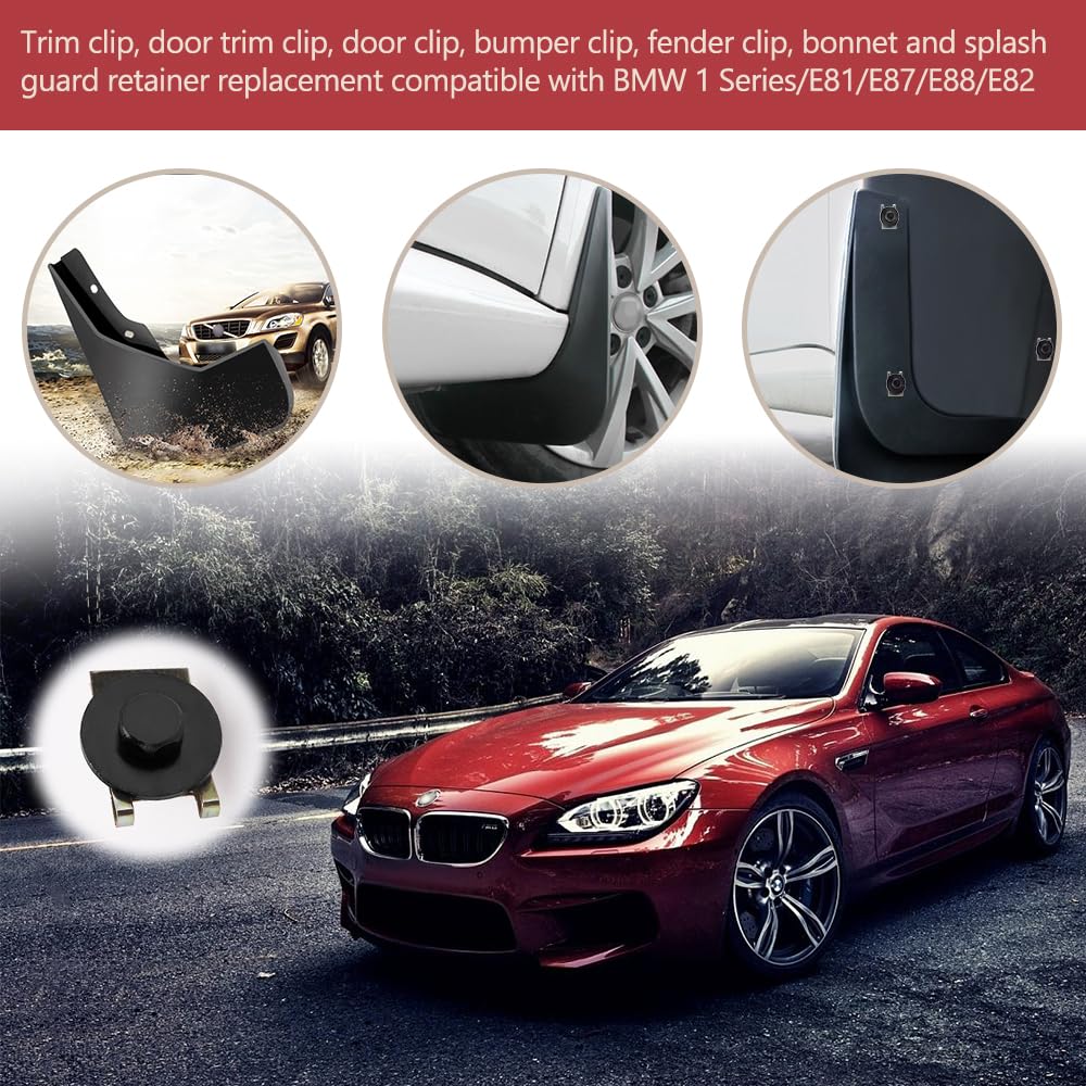 thumbnail: VooGenzek 40 Stuks U-Clips En Schroeven - Metaal Bevestigingsset Voor Auto Onderdelen