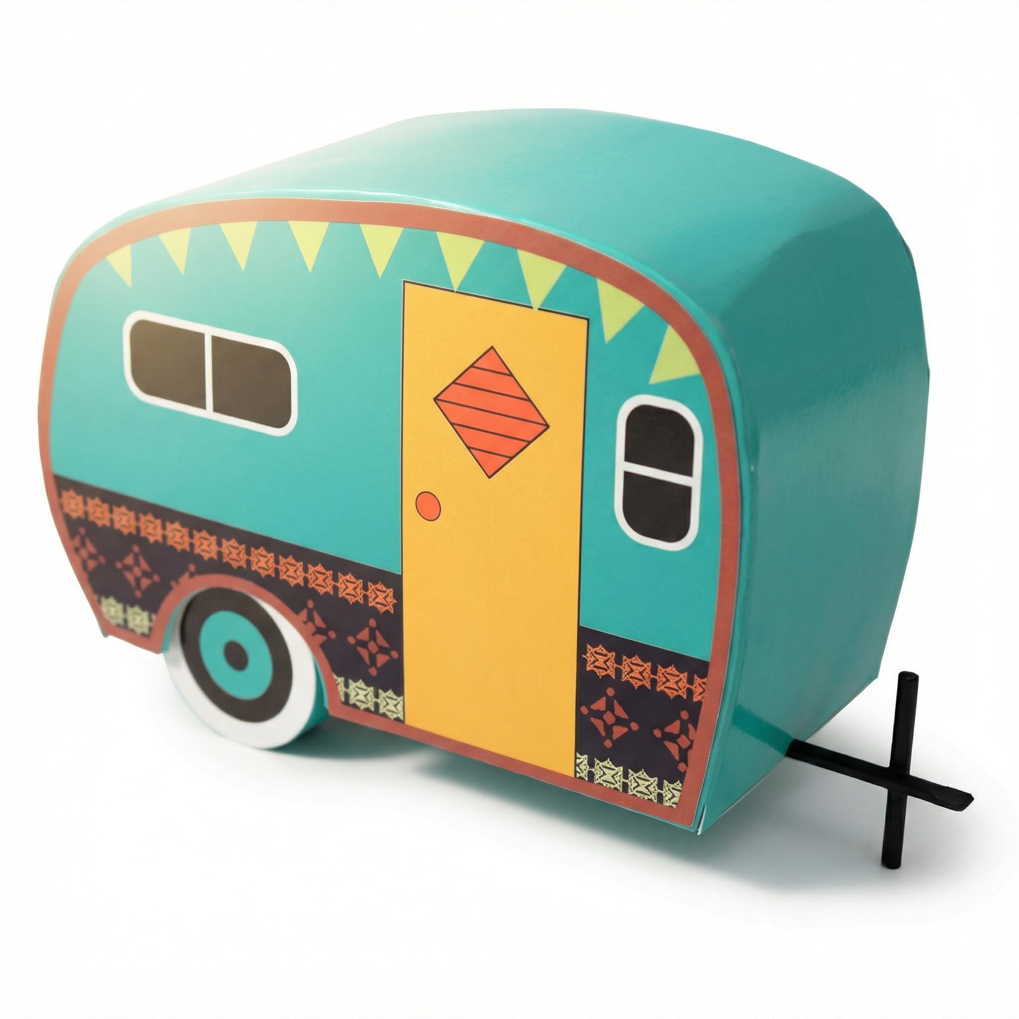 LEISURE ARTS Gypsy Garden Trailer - Fairy Garden, Fairy Garden Accessories, Kit, House, Decor, House, Accessories Outdoor