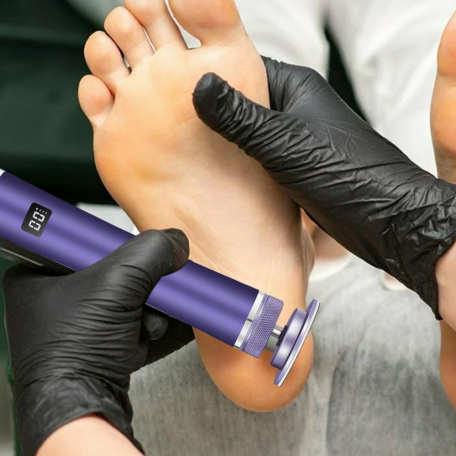 Herramienta de alisado de 5 V, discos de lijado de grano múltiple, limpiador de pantalla digital, reparación de talón áspero, mantenimiento de suela agrietada, higiene atlética, equipo de belleza