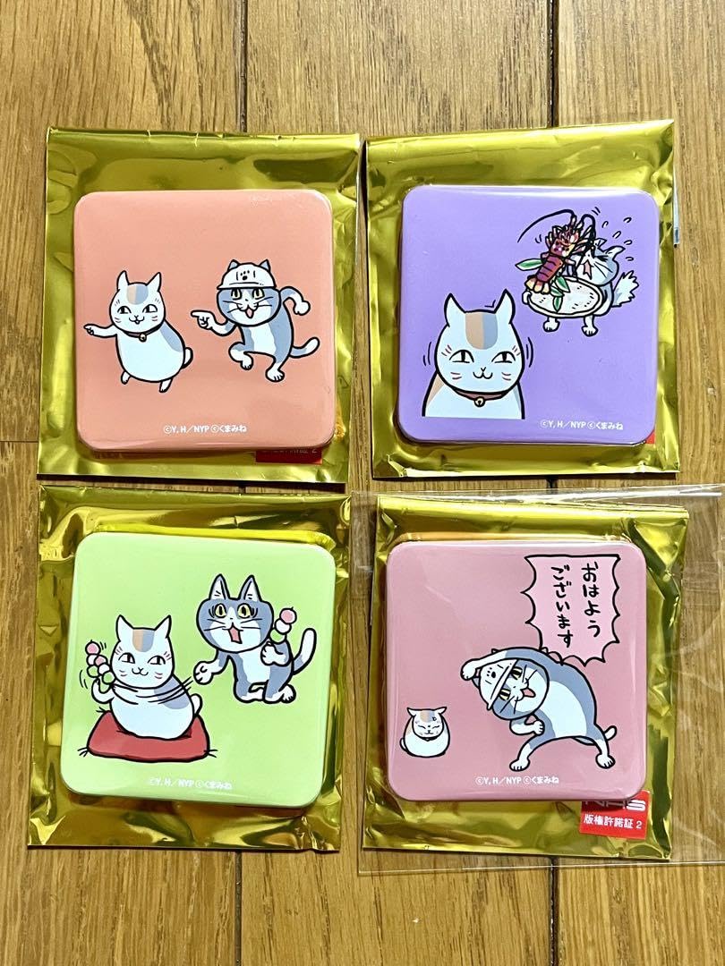 Amazon.co.jp: 夏目友人帳 ニャンコ先生と仕事猫缶バッジコレクション4