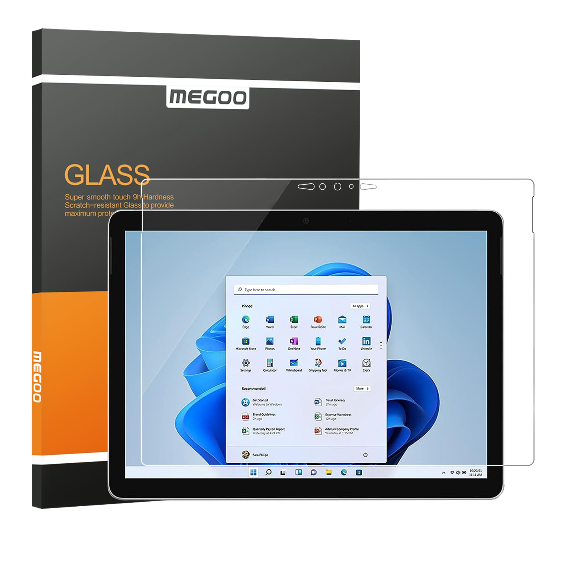 Screen Protector 15 MEGOO Screen Protector For Microsoft Surface